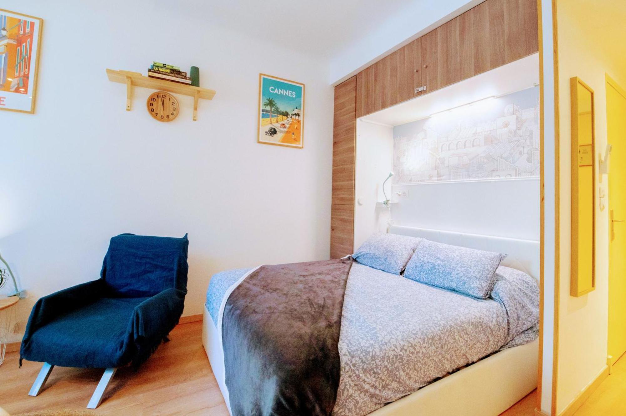 Апартаменты Haliviera - Golden Square, 1Min From Beach Ницца Экстерьер фото